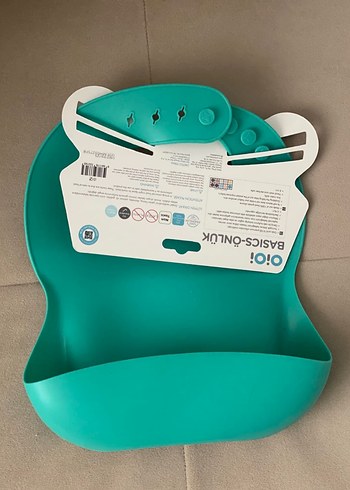 Pembe Silikon Mama Önlüğü - Görsel 4