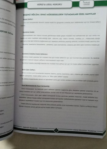 vergi Hakimlik & HMGS Ders Notları - Görsel 2