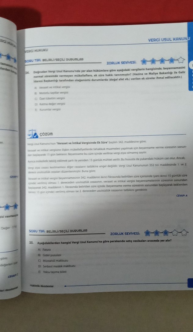 Akademi HMGS Fark Dersler Soru Bankası - Görsel 2