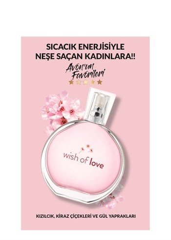 Avon wish of love parfüm EDT 50 ml