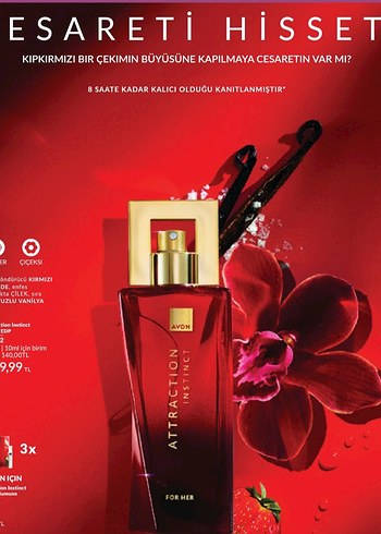 Attraction Instinct Kadın Parfüm EDP 50ml