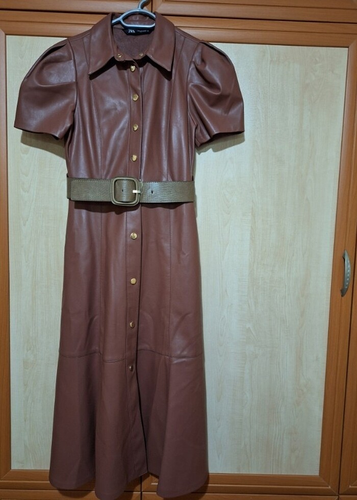 Deri elbise - Görsel 3