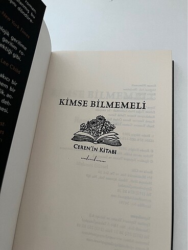  Kimse bilmemeli