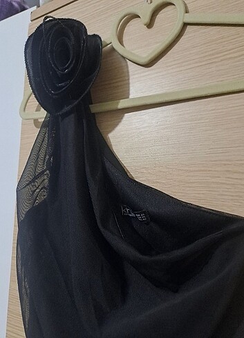 xl Beden siyah Renk Siyah tekkol abiye/elbise 