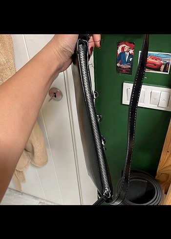 Bershka Siyah çanta - Görsel 6