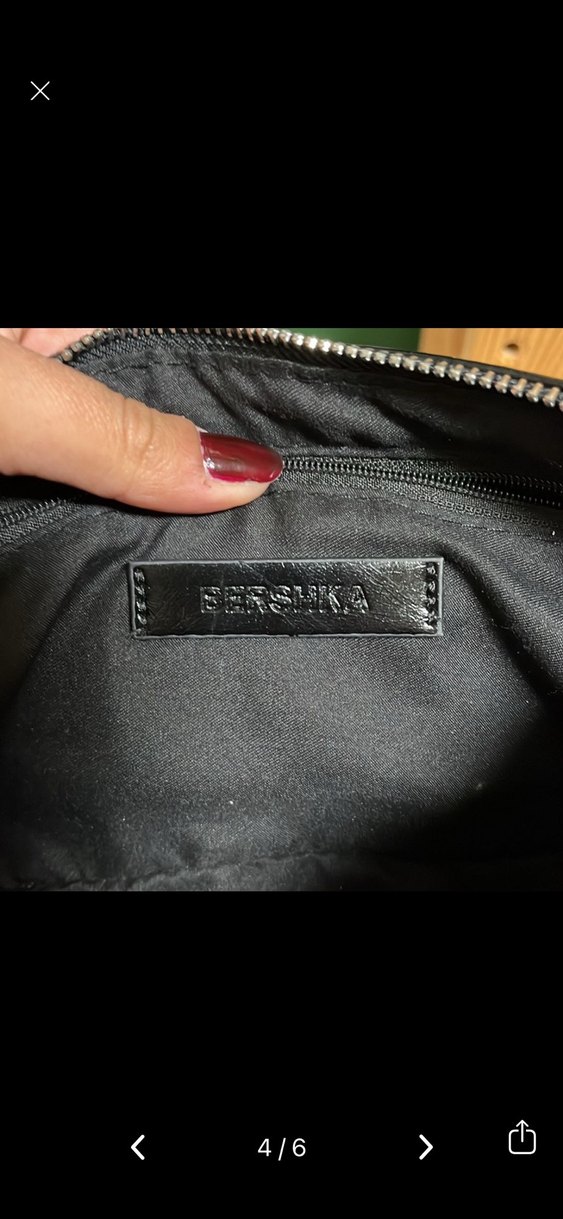 Bershka Siyah çanta - Görsel 4