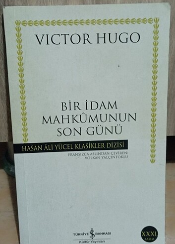 Victor Hugo bir idam mahkumunun son günü Hasan Ali Yücel klasikl
