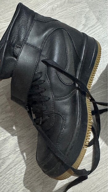 Nike siyah deri #nike