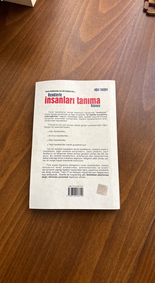 Renklerle İnsanları Tanıma Kılavuzu - Oğuz Saygın - Görsel 2