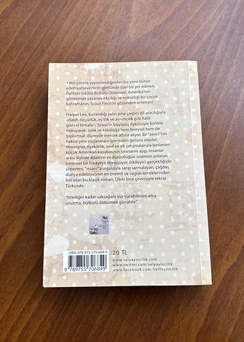  Bülbülü Öldürmek - Harper Lee