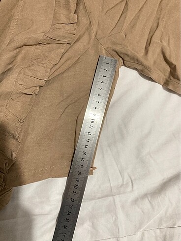 Bej keten crop - Görsel 7