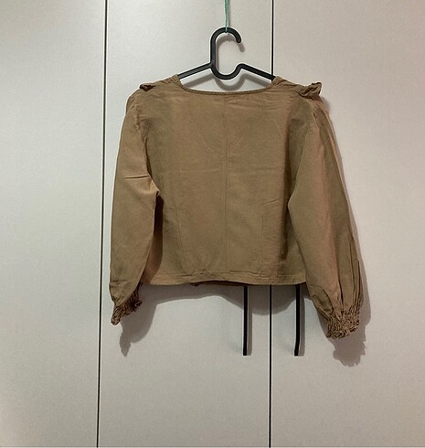 Bej keten crop - Görsel 2