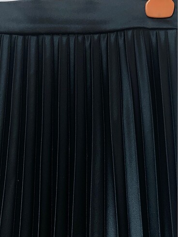 Siyah midi boy etek - Görsel 2