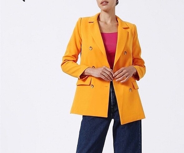 Turuncu ceket / Fabrika - Görsel 4