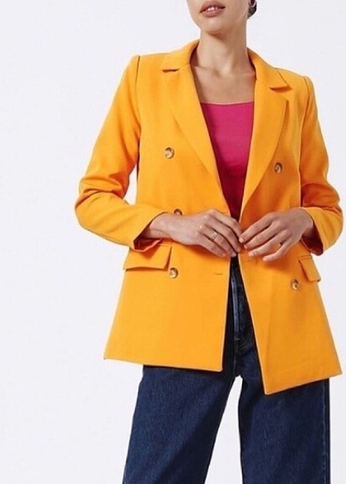 Turuncu ceket / Fabrika - Görsel 4