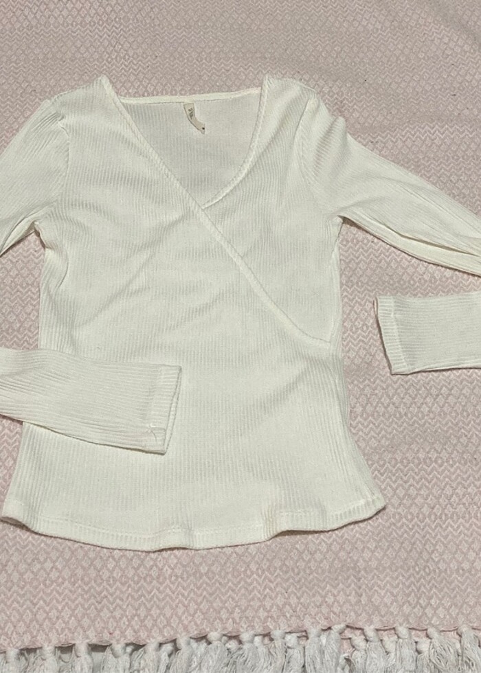 Beyaz bluz / defacto - Görsel 3