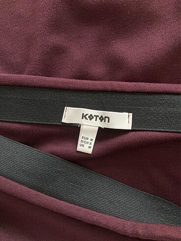 m Beden bordo Renk Bordo Triko Etek