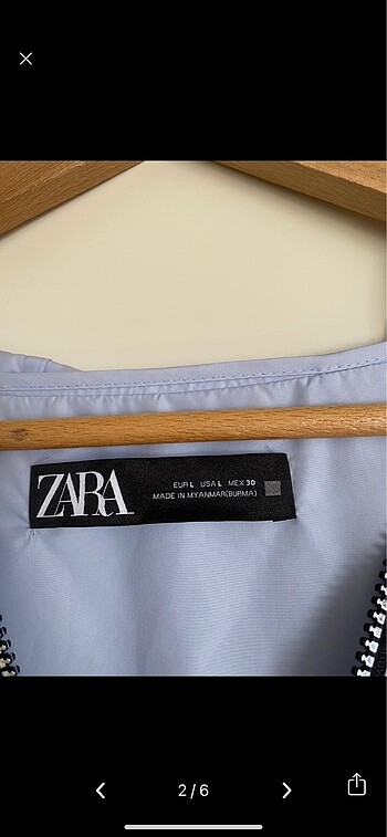 Zara ince sportswear ceket - Görsel 2