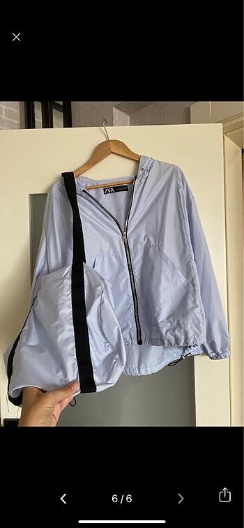 Zara ince sportswear ceket - Görsel 5