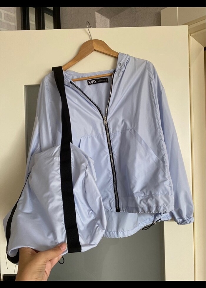 Zara ince sportswear ceket - Görsel 5
