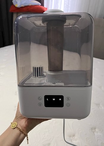 Beyaz ve Gri Hava Temizleyici ve Nemlendirici - Görsel 10