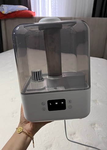 Beyaz ve Gri Hava Temizleyici ve Nemlendirici - Görsel 11