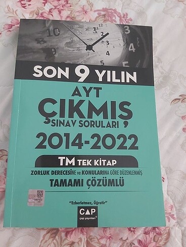 2014-2022 Çıkmış sorular kitabı