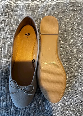 Süet Fiyonklu Babet Ayakkabı - Görsel 2