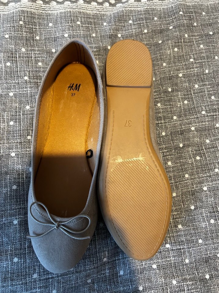 Süet Fiyonklu Babet Ayakkabı - Görsel 2