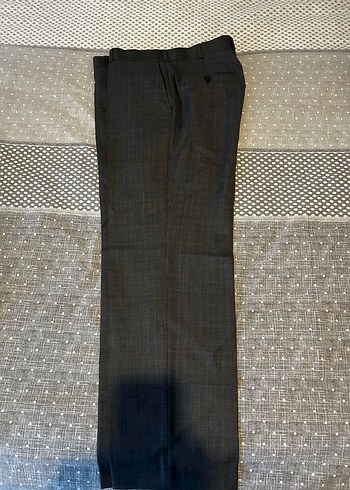 Kiğılı Koyu Gri Erkek Düz Desensiz Takım Elbise - Görsel 8