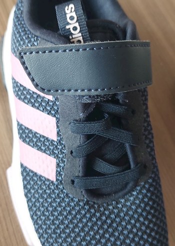 Sıfır Adidas Kız Çocuk lacivert pembe Bağcıksız Spor Ayakkabı - Görsel 3