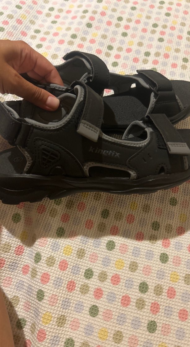 Erkek Siyah Bantlı Kauçuk Sandalet - Görsel 4