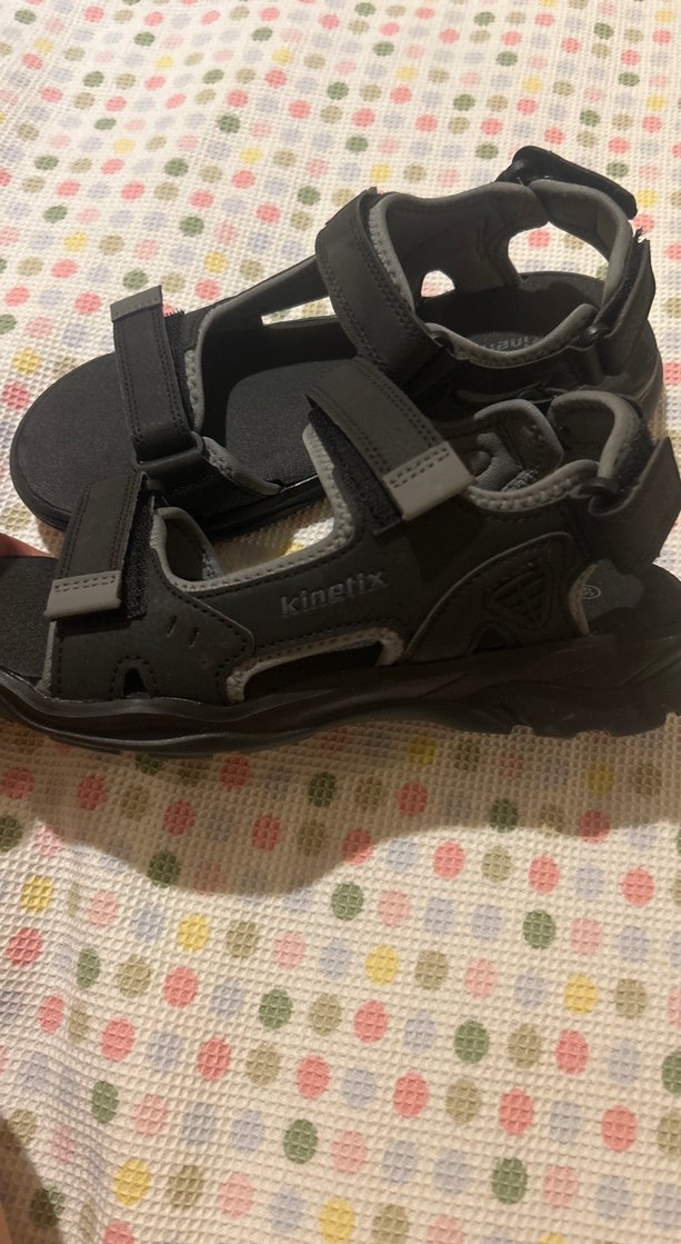 Erkek Siyah Bantlı Kauçuk Sandalet - Görsel 3