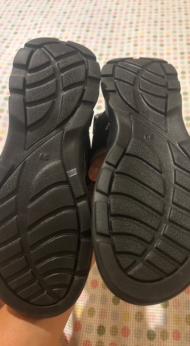 Erkek Siyah Bantlı Kauçuk Sandalet - Görsel 2