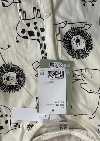 H&M H&M Çocuk uyku Tulumu