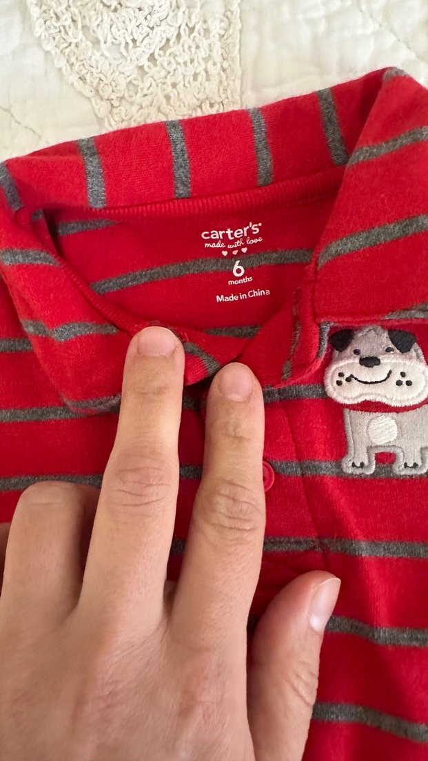 Carters Kısa Kollu Erkek Bebek Body - Görsel 2