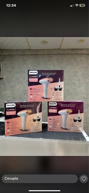 philips lumea sınırsız atış kablosuz çalışma lazer sıfır