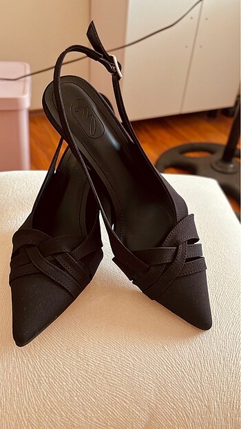 37 Beden siyah Renk Cielz Shoes - Line Topuklu Ayakkabı