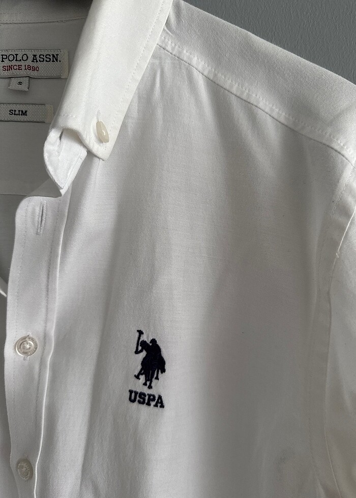 USPA Beyaz gömlek - Görsel 3
