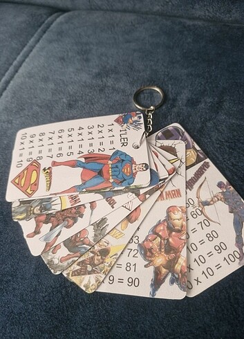 Çarpım Tablolu Anahtarlık - Görsel 5