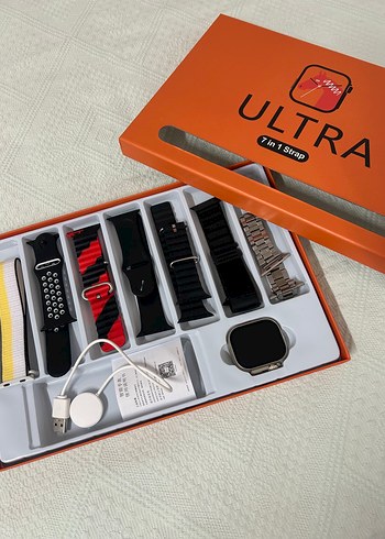 Ultra Akıllı Saat 7'si 1 Arada Kordon Seti