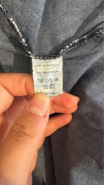 Tesettür kot elbise - Görsel 5