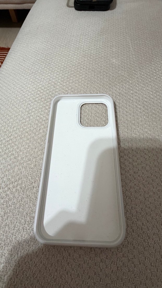 15 pro max Beyaz Payetli Street Wear Telefon Kılıfı - Görsel 2