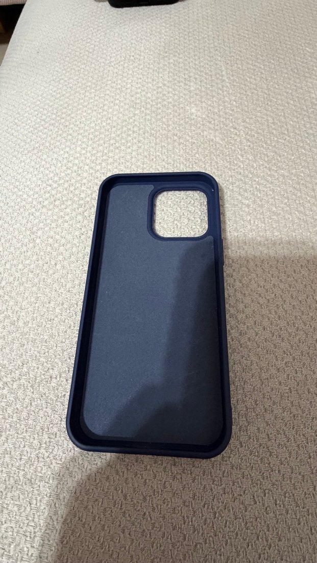 15 pro max mavi  Payetli Sokak Stili Telefon Kılıfı - Görsel 2