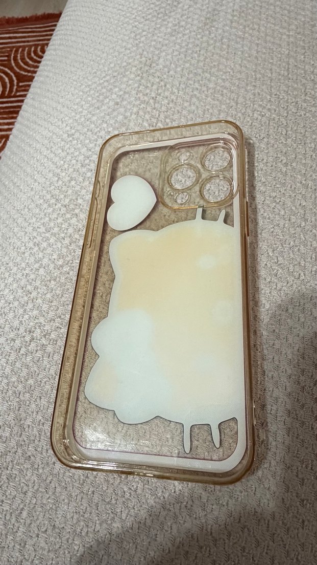 15 pro max Kırmızı Hello Kitty Telefon Kılıfı Velcro - Görsel 2