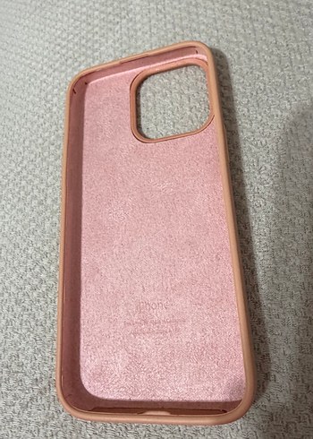 15 pro max Pembe Elastik Sokak Stili Telefon Kılıfı - Görsel 2