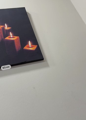 Siyah Mum ve Mumluk Tablosu - Görsel 4