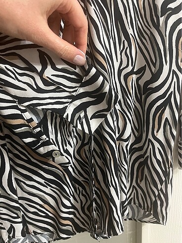 xs Beden Zebra gömlek
