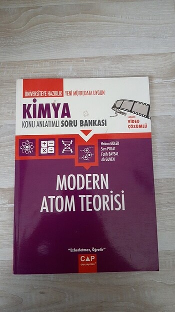 Ayt kimya modern atom teorisi 