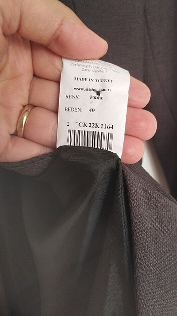 m Beden gri Renk Kadın blazer
